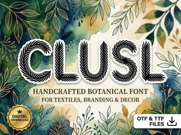 Clusl: A Display Font for Maximum Visual Impact