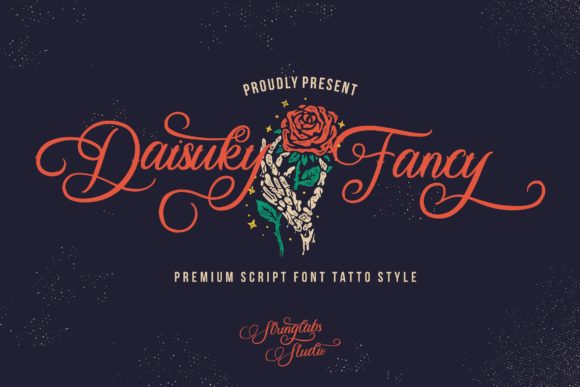 Daisuky Fancy: The Elegant Handwritten Font for Creative Projects