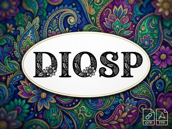Diosp: Where Hand-Drawn Florals Meet Modern Branding