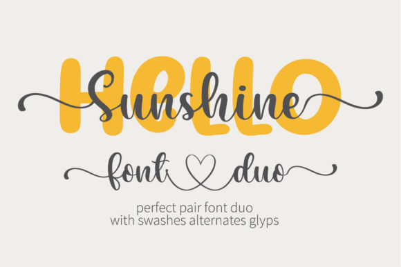 Discover the Charm of Hello Sunshine for Your Projects
