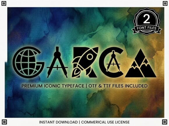 Garcm: The All-Caps Display Font for Unforgettable Branding