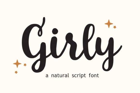 Girly: A Script Font That Feels Like a Handwritten Note