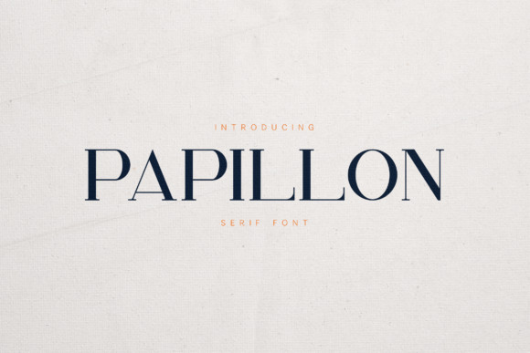 Papillon Serif: Blending Organic Warmth with Modern Luxury