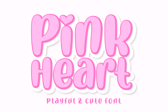 Pink Heart Font: Adding Whimsy and Warmth to Your Designs