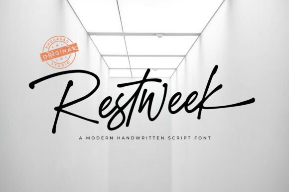 Restweek: Capturing Authentic Hand-Lettering