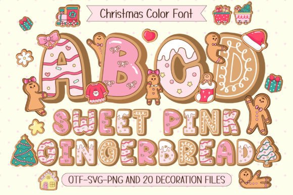 Sweet Pink Gingerbread: A Modern Twist on Holiday Cheer