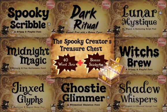 Unleash Halloween Creativity with the Spooky Creator Treasure Chest