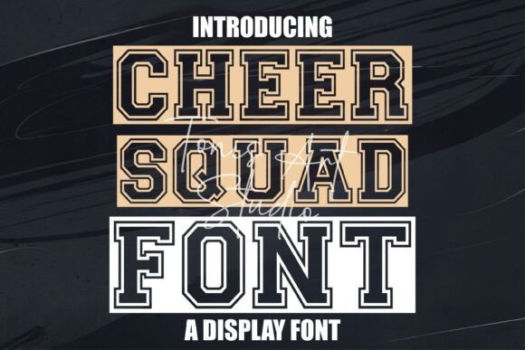 Unleash Team Spirit: Mastering the Cheer Squad Font