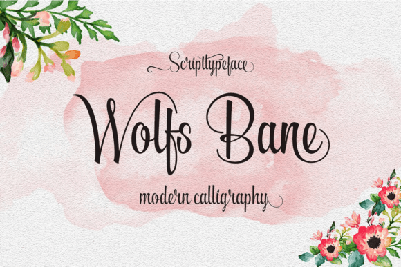 Wolfs Bane: Command the Spotlight with Bold Typography