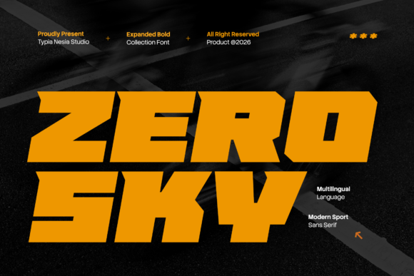 Zero Sky: The High-Performance Font for Modern Branding